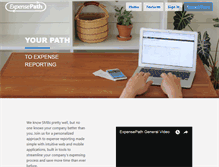 Tablet Screenshot of expensepath.com